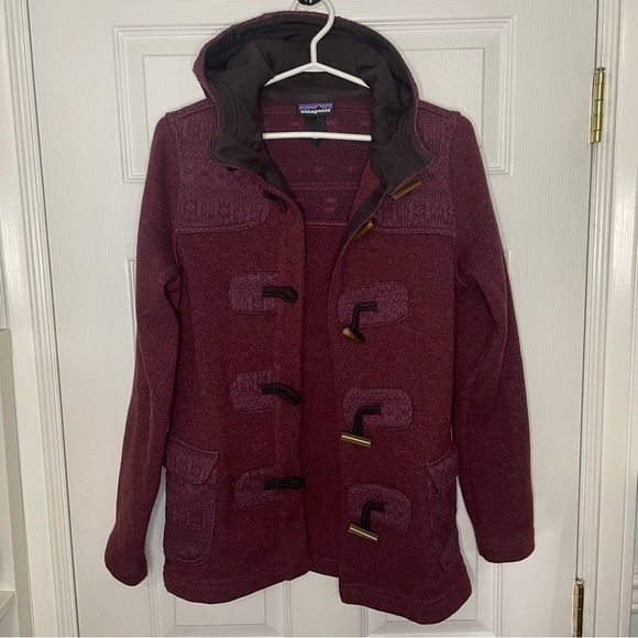 Patagonia Better Sweater Icelandic Fleece Hooded Coat Jacket Medium - Picture 2 of 5